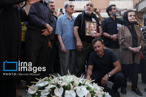تشییع پیکر «ثمینه باغچه‌بان»