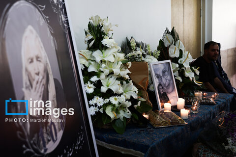 تشییع پیکر «ثمینه باغچه‌بان»