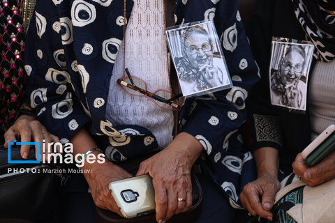 تشییع پیکر «ثمینه باغچه‌بان»