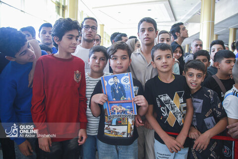 استقبال مردمی از "احمد جوان"