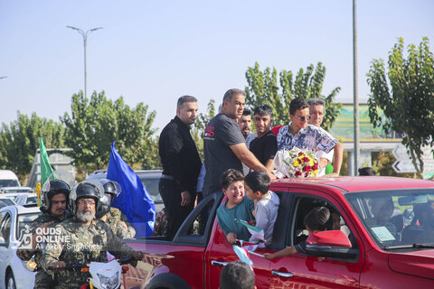 استقبال مردمی از "احمد جوان"