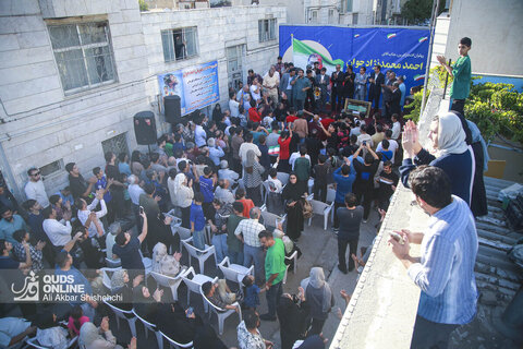 استقبال مردمی از "احمد جوان"