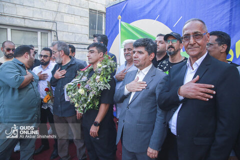 استقبال مردمی از "احمد جوان"