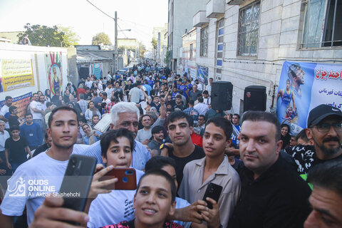 استقبال مردمی از "احمد جوان"