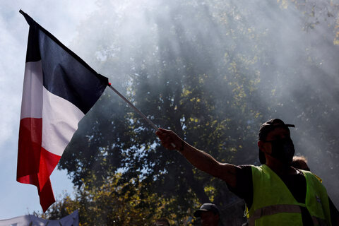 اعتراضات خیابانی به سیاست‌های ریاضت اقتصادی دولت در فرانسه