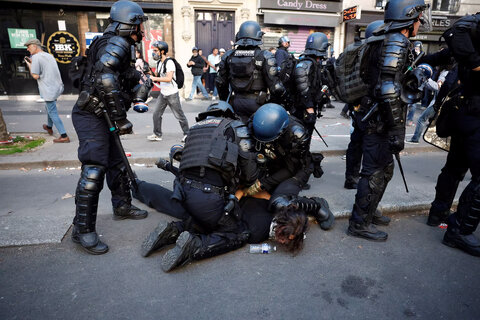 اعتراضات خیابانی به سیاست‌های ریاضت اقتصادی دولت در فرانسه