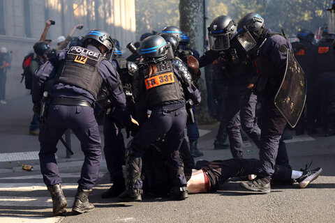 اعتراضات خیابانی به سیاست‌های ریاضت اقتصادی دولت در فرانسه