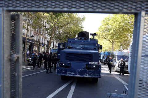 اعتراضات خیابانی به سیاست‌های ریاضت اقتصادی دولت در فرانسه