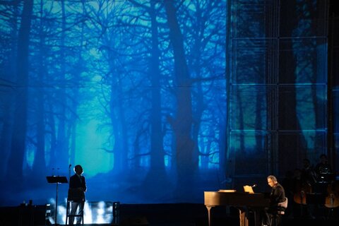 علیرضا قربانی در شب آخر «ایرانم» در تهران/ دوری از شما غمی است بر دل ما