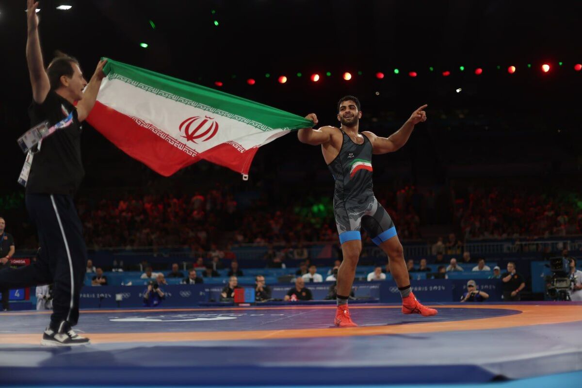 طلای ناب ساروی؛ رقص پرچم ایران در زاگرب