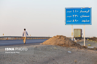 عکس روز | کاروان پیاده قم تا مشهد