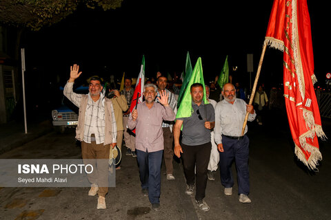 کاروان پیاده قم تا مشهد