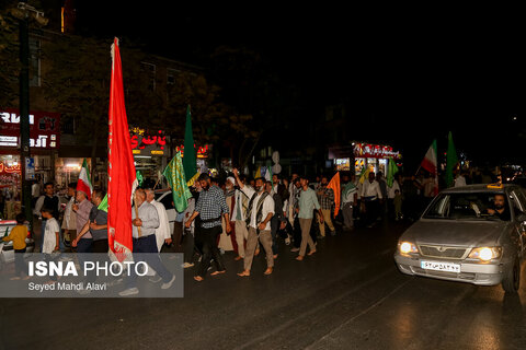 کاروان پیاده قم تا مشهد