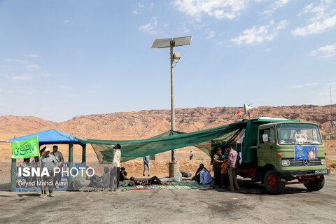 کاروان پیاده قم تا مشهد