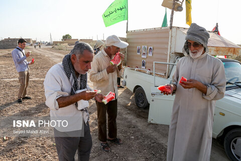 کاروان پیاده قم تا مشهد