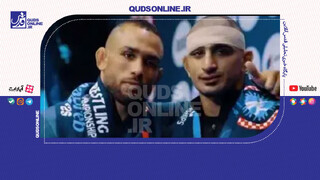 فیلم | دلجویی ابراهیم غانم از دانیال سهرابی روی سکو