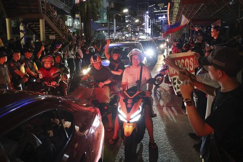 درگیری‌های خشونت آمیز در نزدیکی کاخ ریاست جمهوری فیلیپین