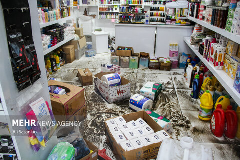 بارش شدید باران و آبگرفتگی معابر در آستارا