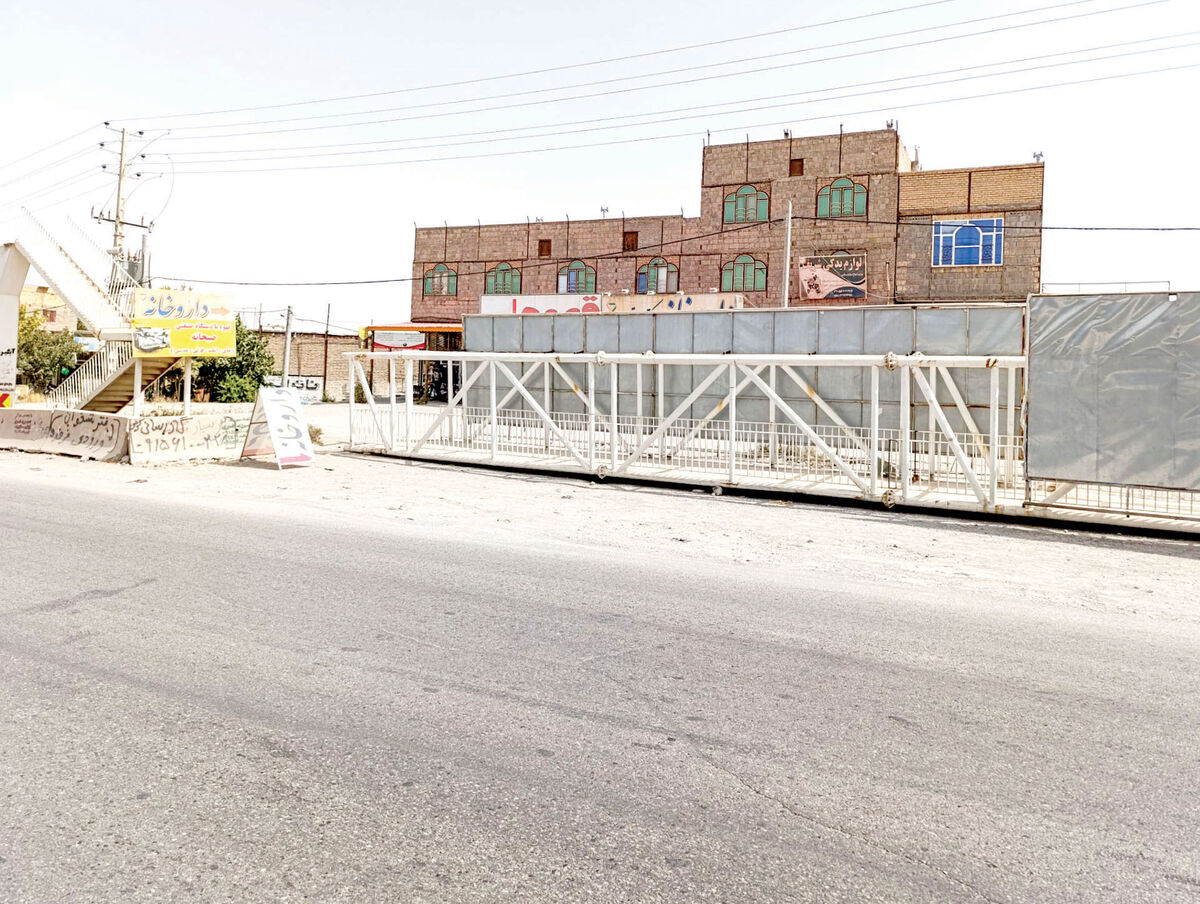 کم‌کاری پیمانکار و وعده اول مهر برای نصب پل جدید