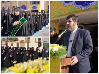 نواخته شدن زنگ «مهر و مقاومت» توسط رئیس سازمان علمی و فرهنگی آستان قدس رضوی/ فصل پر مهر علم و تربیت در مدارس امام رضا(ع) آغاز