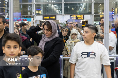 عکس روز | استقبال از تیم ملی کشتی فرنگی ایران در فرودگاه امام خمینی (ره)