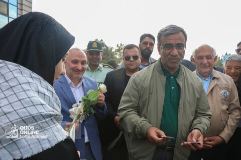 قدم‌های سبز انرژینو در خاک زاوه