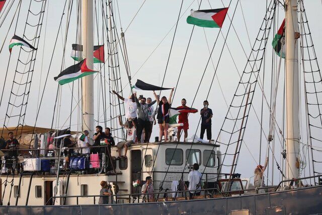 تهدید رژیم صهیونیستی به جلوگیری از رسیدن ناوگان پایداری به غزه