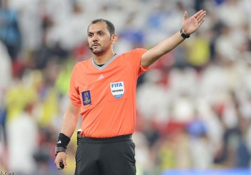قضاوت داور عربستانی در دیدار تراکتور - الوحده