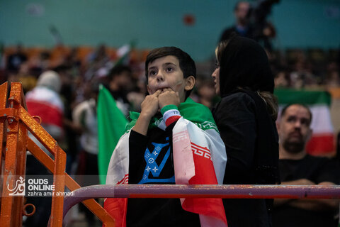 مراسم تجلیل از اعضای تیم‌های کشتی آزاد و فرنگی در مسابقات قهرمانی جهان