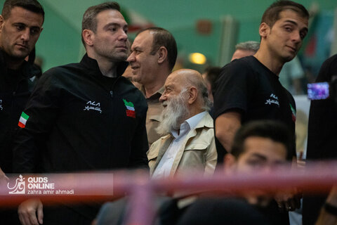 مراسم تجلیل از اعضای تیم‌های کشتی آزاد و فرنگی در مسابقات قهرمانی جهان