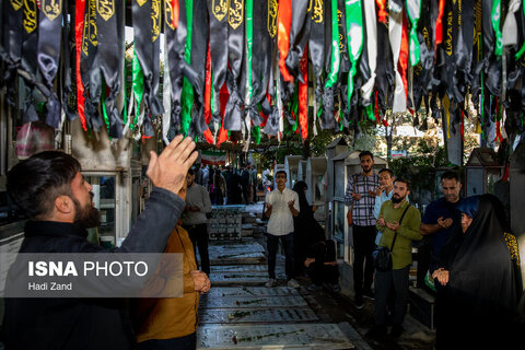 غبارروبی مزار شهدا