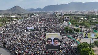 مراسم بزرگداشت سالروز شهادت سید حسن نصرالله در صنعا