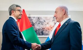 ‌‏ وزیر خارجه امارات به نتانیاهو: جنگ غزه را پایان دهید