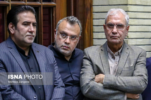 مراسم ختم مادر غلامعلی حدادعادل