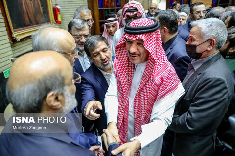 مراسم ختم مادر غلامعلی حدادعادل