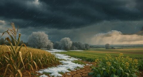 هواشناسی چهارمحال و بختیاری در خصوص سرمازدگی محصولات کشاورزی هشدار داد