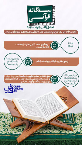 #اینفوقدس| سه‌گانه قرآنی تعامل و گفت‌وگوی سازنده