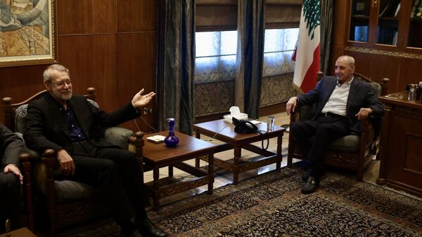 دیدار لاریجانی با نبیه بری