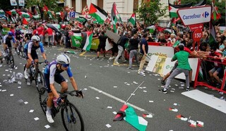 تیم اسرائیلی از مسابقات دوچرخه سواری جیرو دِامیلیا در ایتالیا اخراج شد