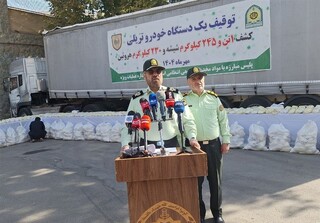 کشف ۱۲۴۵ کیلوگرم شیشه و ۲۳۰ کیلوگرم هروئین در البرز