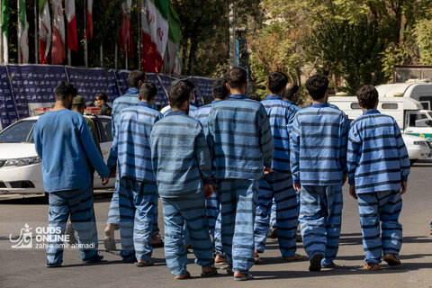گزارش تصویری | دستگیری ۱۴۵ سارق و مالخر در طرح گسترده پلیس آگاهی