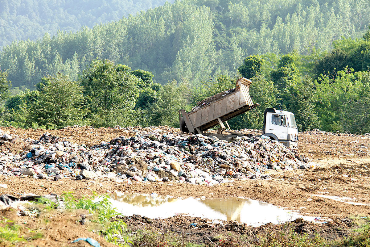 «زباله» ابرچالش استان گیلان