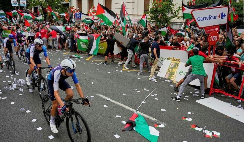 تیم اسرائیلی از مسابقات دوچرخه سواری جیرو دِامیلیا در ایتالیا اخراج شد