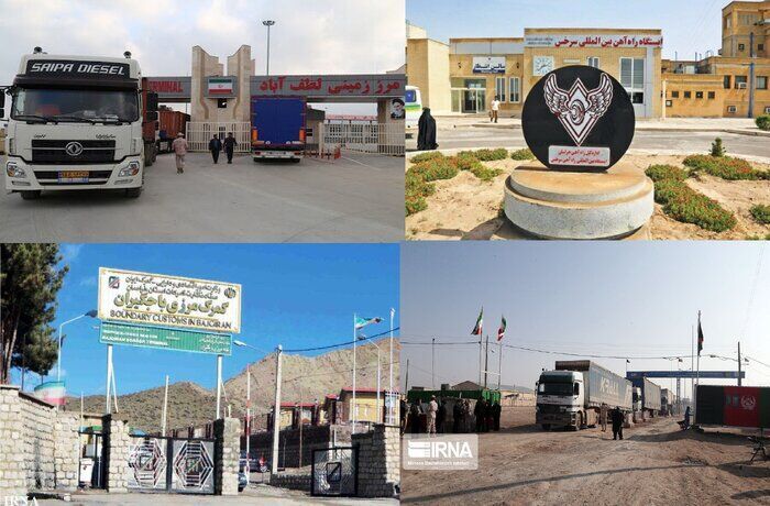 تردد تجاری از پایانه‌های مرزی خراسان رضوی ۱۷ درصد افزایش یافت