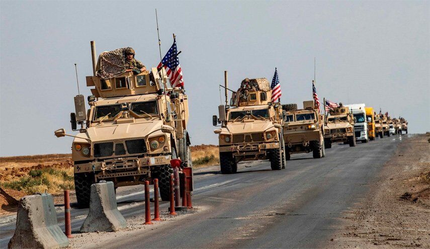 ورود کاروان نظامی آمریکا به شمال و شرق سوریه