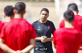 آخرین تمرین پرسپولیس زیر نظر هاشمیان