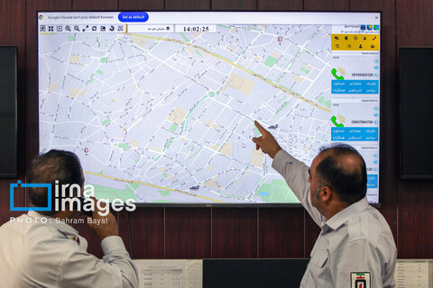 گزارش تصویری | آتش نشان ؛ نماد ایثار