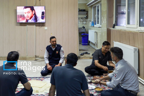 گزارش تصویری | آتش نشان ؛ نماد ایثار