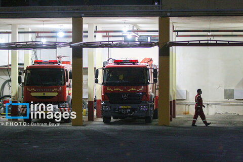 گزارش تصویری | آتش نشان ؛ نماد ایثار