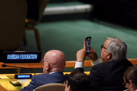 تصاویری از پشت صحنه هشتادمین اجلاس مجمع عمومی سازمان ملل متحد